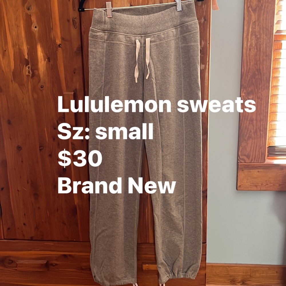 Lululemon sweat pants